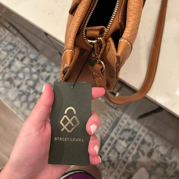 Streetlevel camel brown tote/work bag - Picture 5 of 6